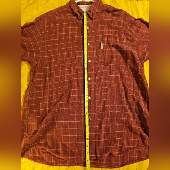 Red Columbia button up shirt flannel - Picture 11 of 14